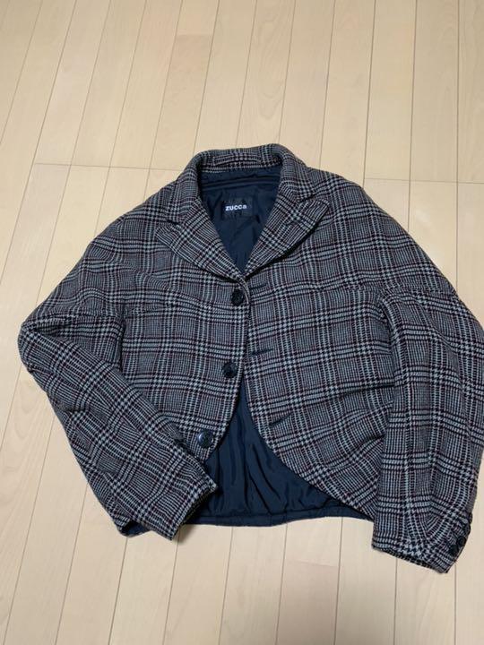 ドレス ZUCCA 美品チェックジャケット pCIAQ-m60239225128 ケットです