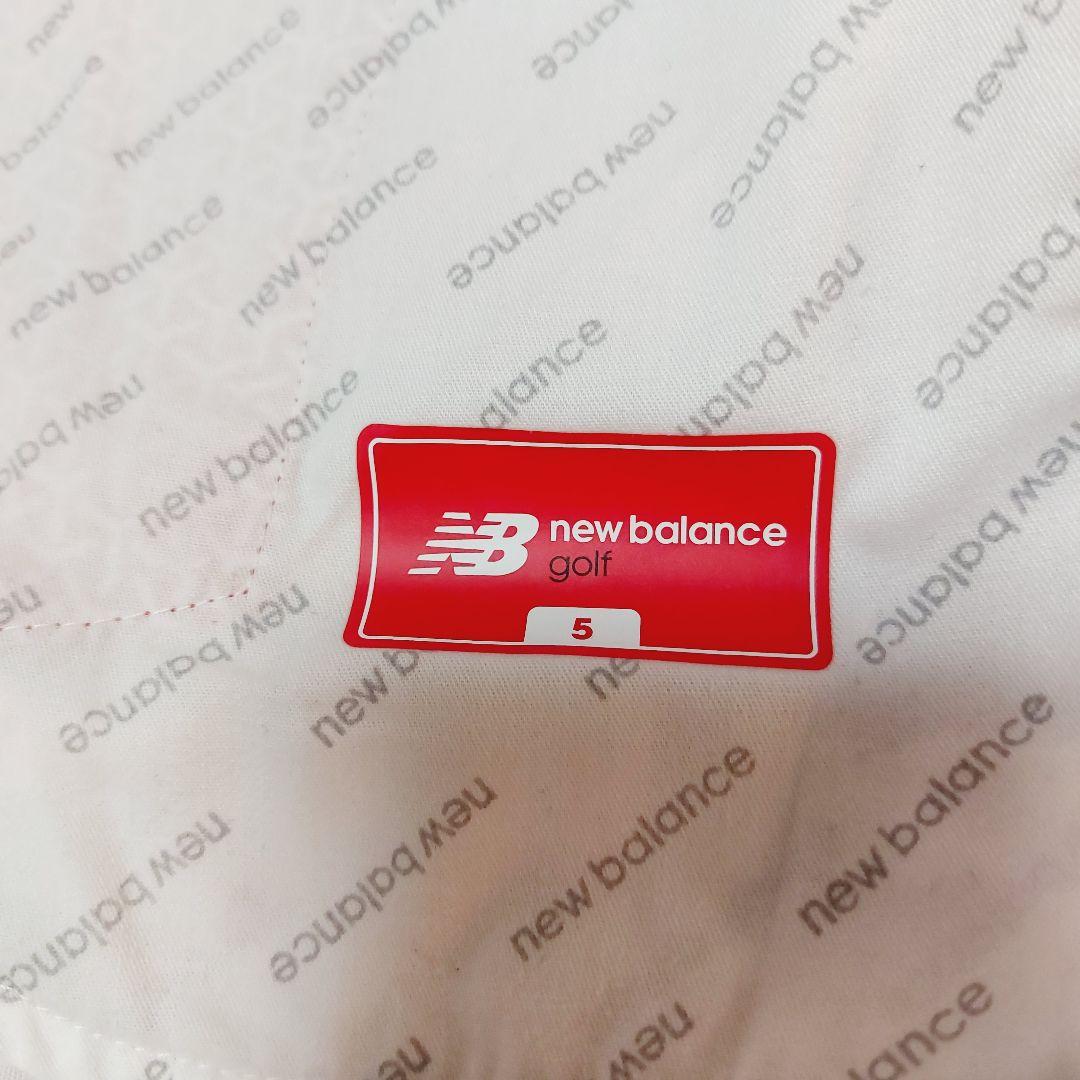 new balance golf】美品 春夏ロングパンツ ゴルフ メンズ 赤