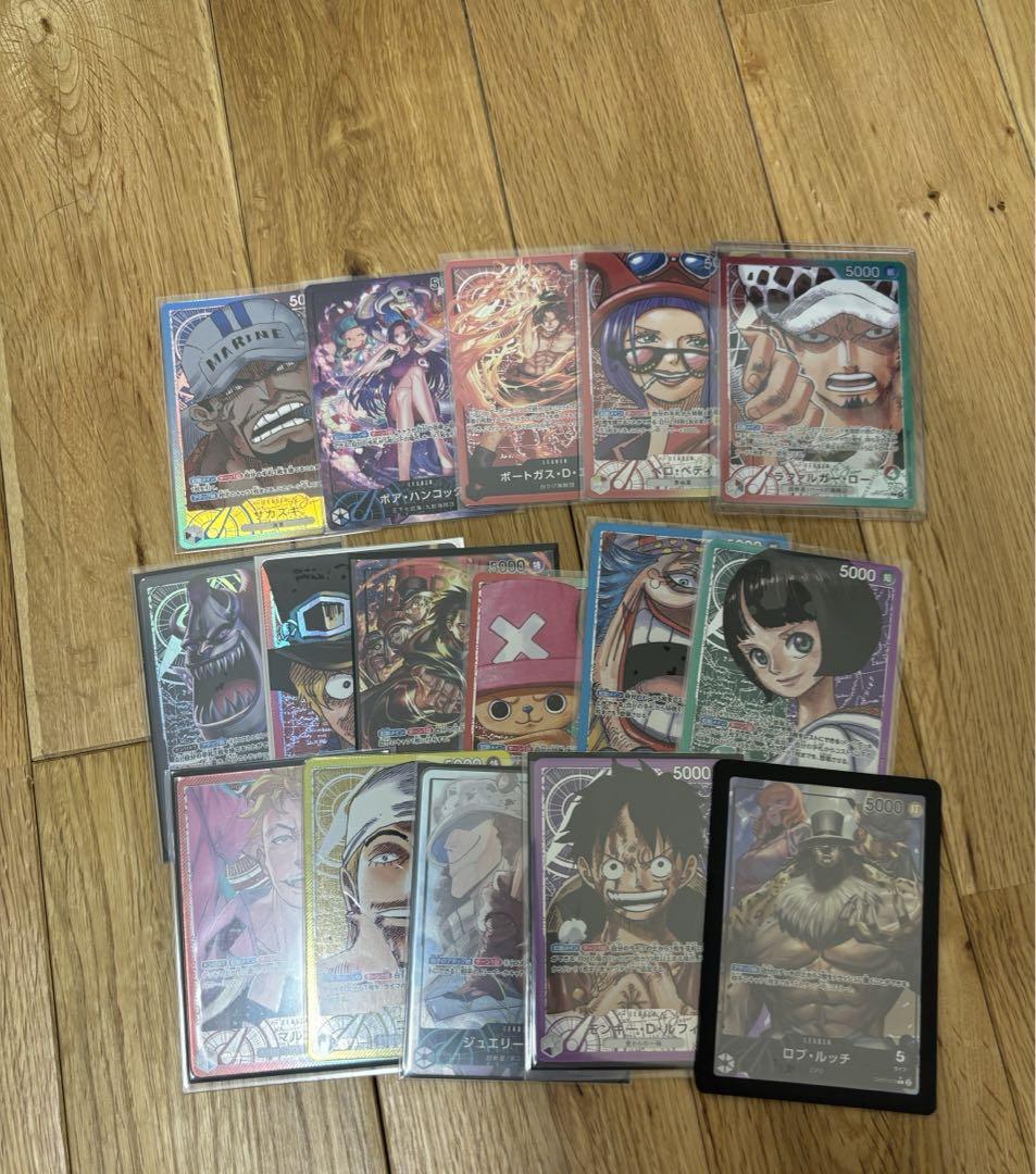 ワンピースカード　引退品　まとめ売り　パラレル　フラッグシップ　優勝
