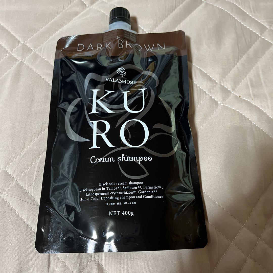 KURO ダークブラウン クリームシャンプー - メルカリ