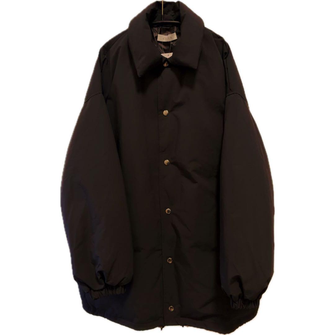 【CALUX/キャラクス】PUFFER COACH JACKET ダウン コート