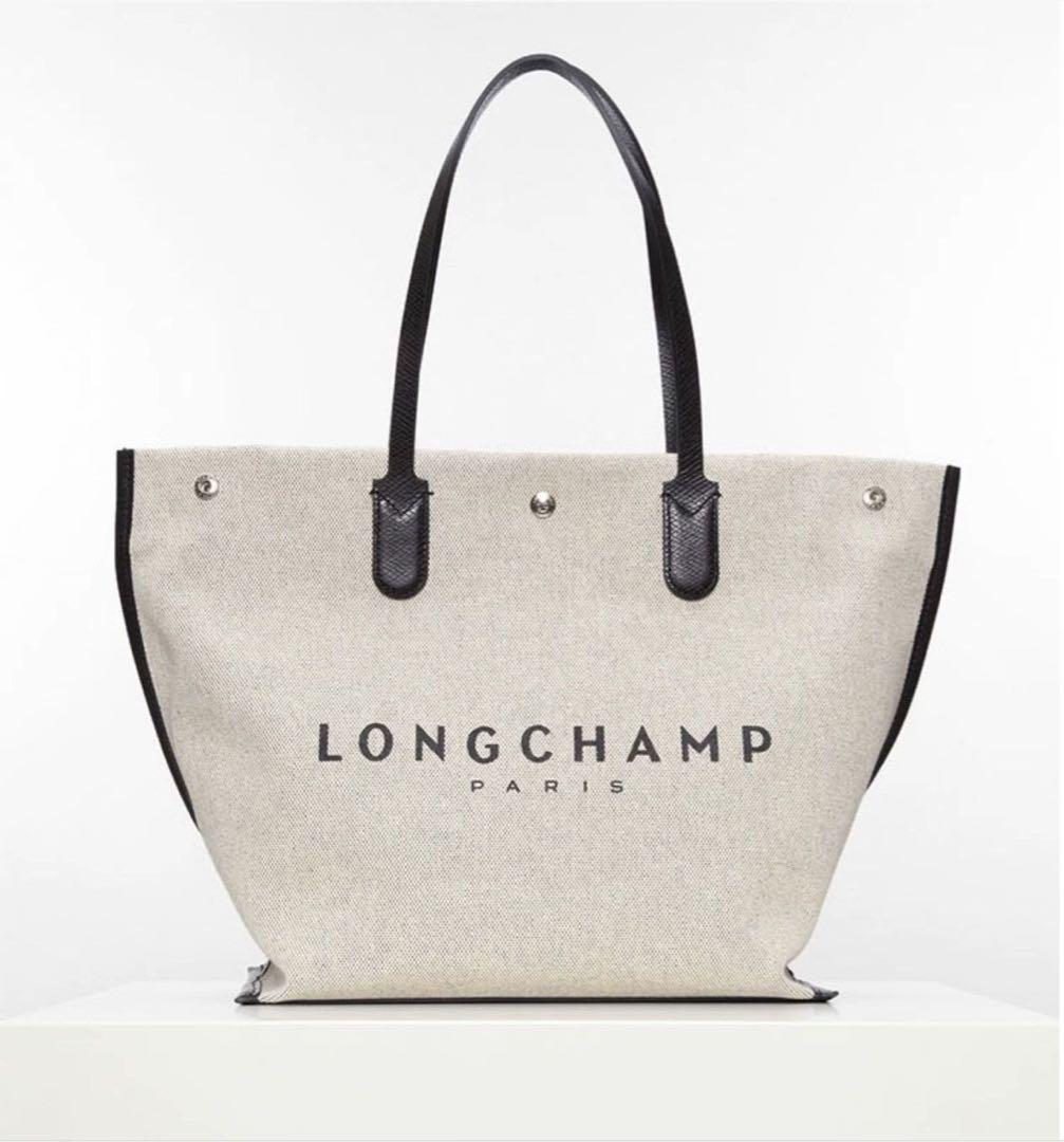 新品未使用 ロンシャン LONGCHAMP ロゾ Lサイズキャンバストート