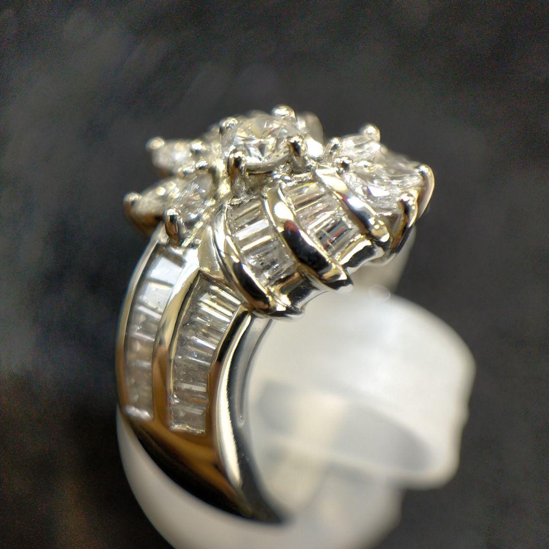 指当たり良し♥ プラチナ900ダイヤモンドリング YUjWh-m60244333513 低価大人気