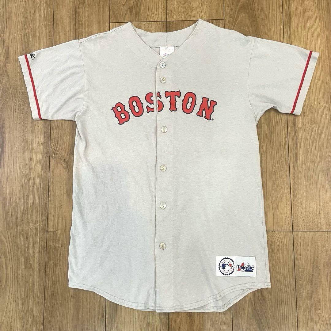 USA製 BOSTON マニーラミレス ベースボールシャツ ユニフォーム 希少