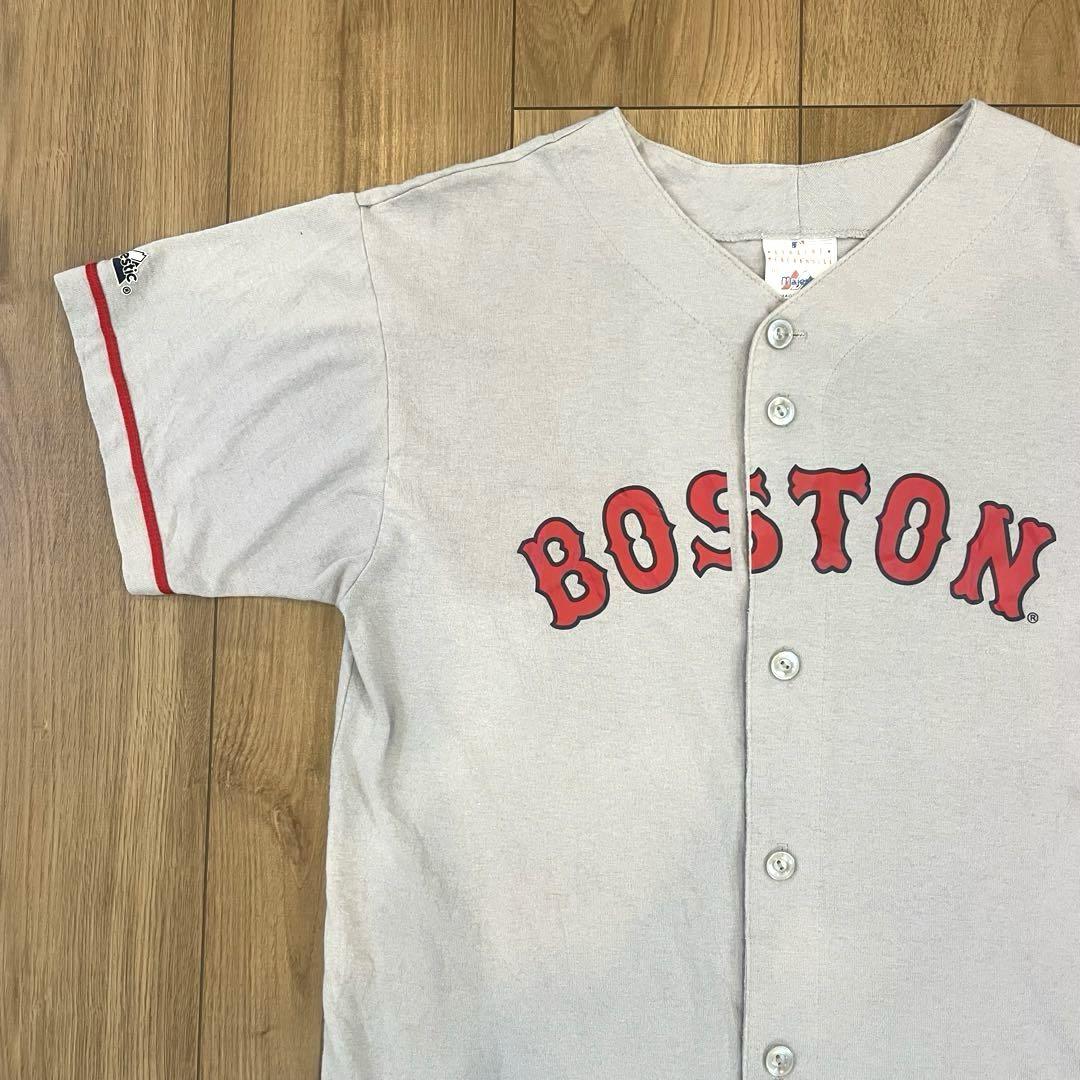 USA製 BOSTON マニーラミレス ベースボールシャツ ユニフォーム 希少