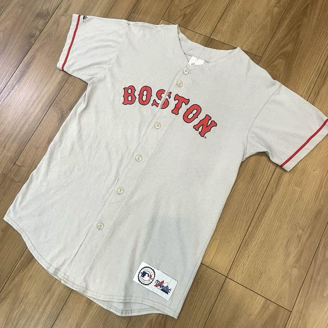 USA製 BOSTON マニーラミレス ベースボールシャツ ユニフォーム 希少