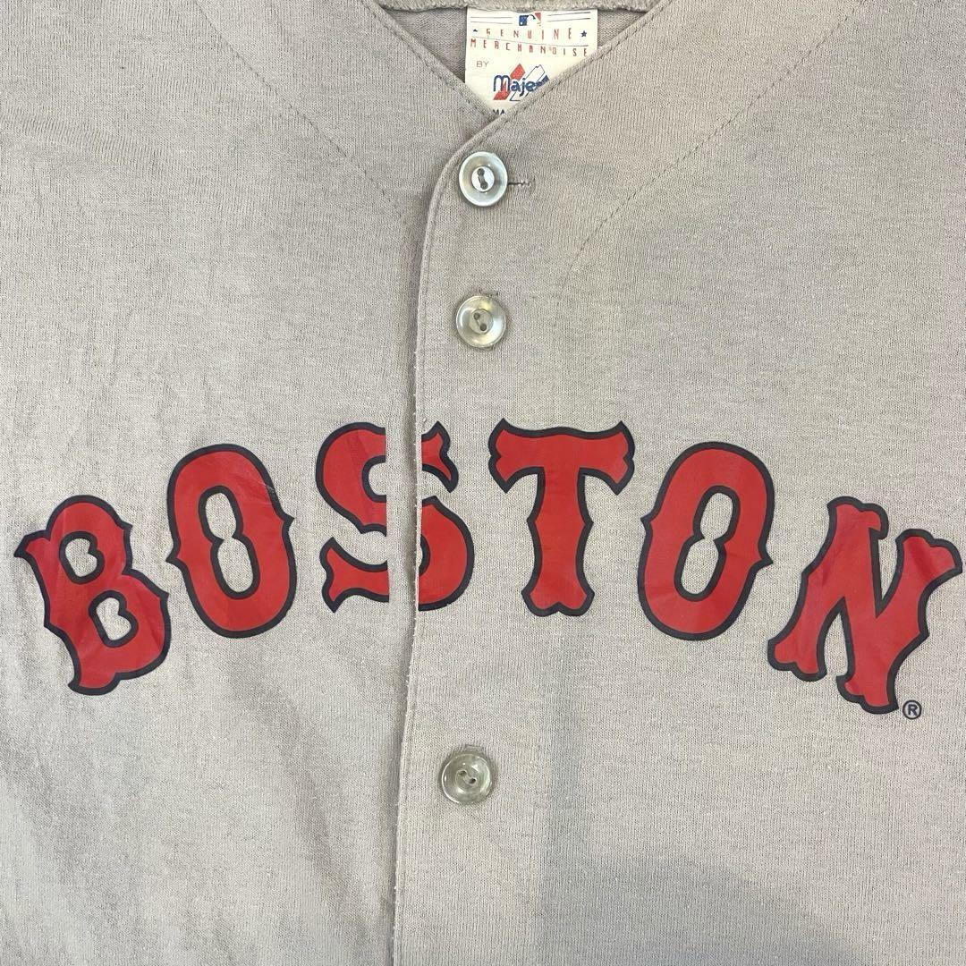 USA製 BOSTON マニーラミレス ベースボールシャツ ユニフォーム 希少