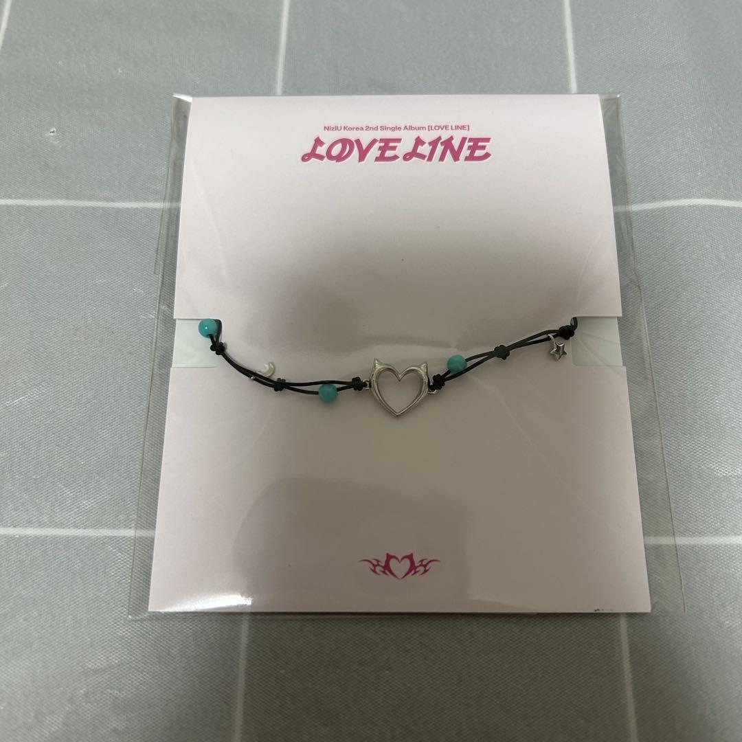 NiziU - NiziU LOVELINE グッズ ブレスレット フォトカード