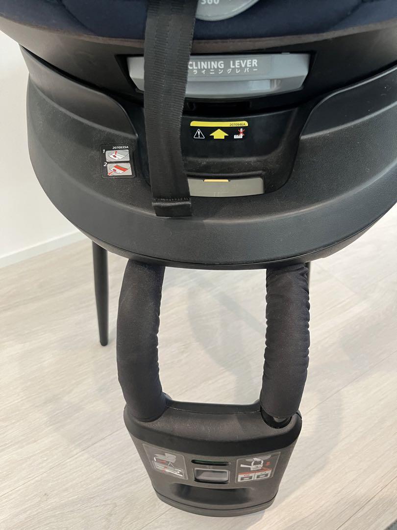 ⭐️美品⭐️エールベベ クルット4i グランス 360°回転式 チャイルドシート