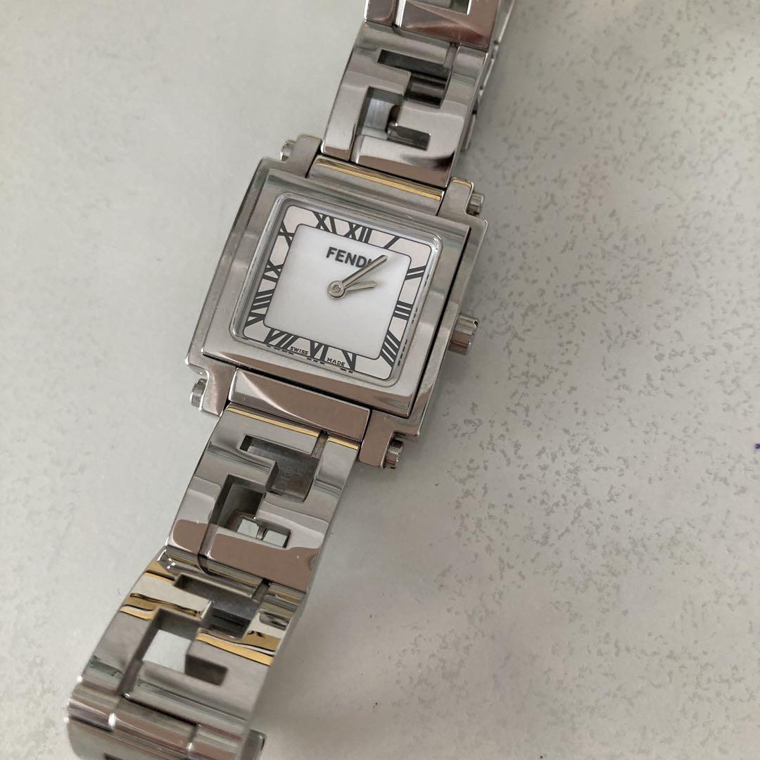 FENDI シルバー ステンレス時計 - メルカリ