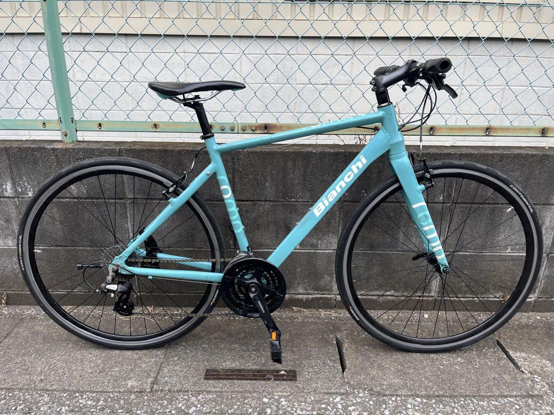 Bianchi ROMA 4 クロスバイク チェレステ
