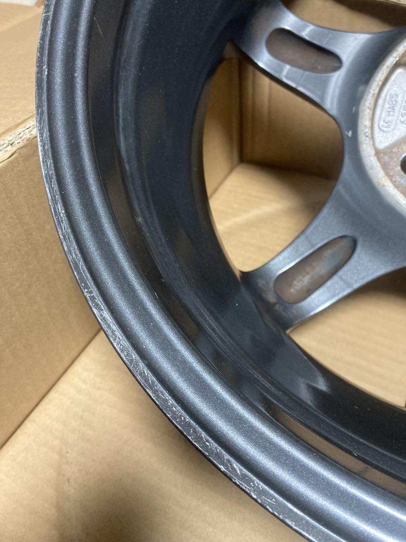 エンケイ　enkei pf05 1本のみ　廃盤のガンメタ？15 5J 45