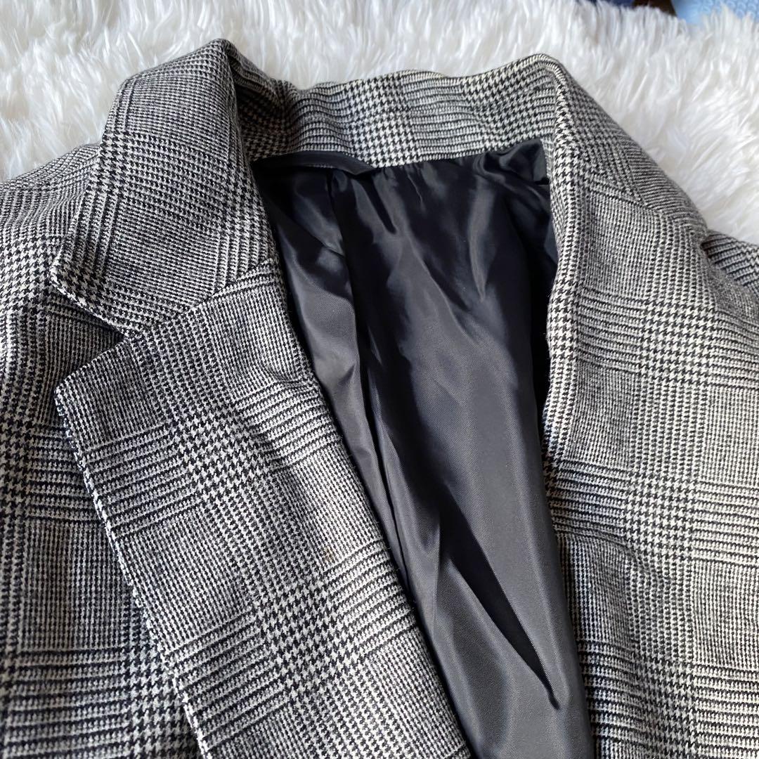 THE SUIT COMPANY she 春夏スーツ グレンチェック ストレッチ The Suit Company She セットアップ スーツ グレンチェック