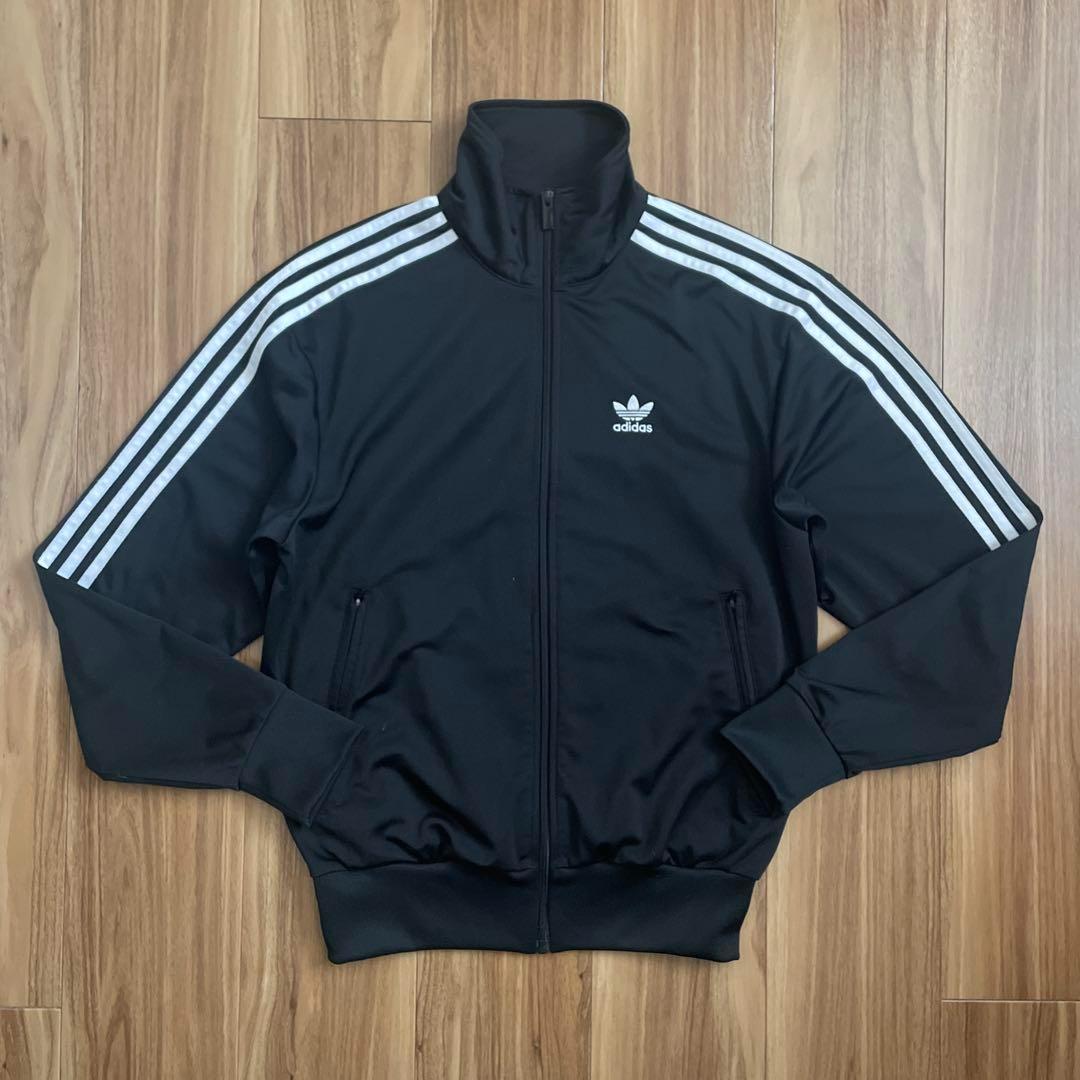 Lアディダスadidas黒ブラックファイアーバードトラック