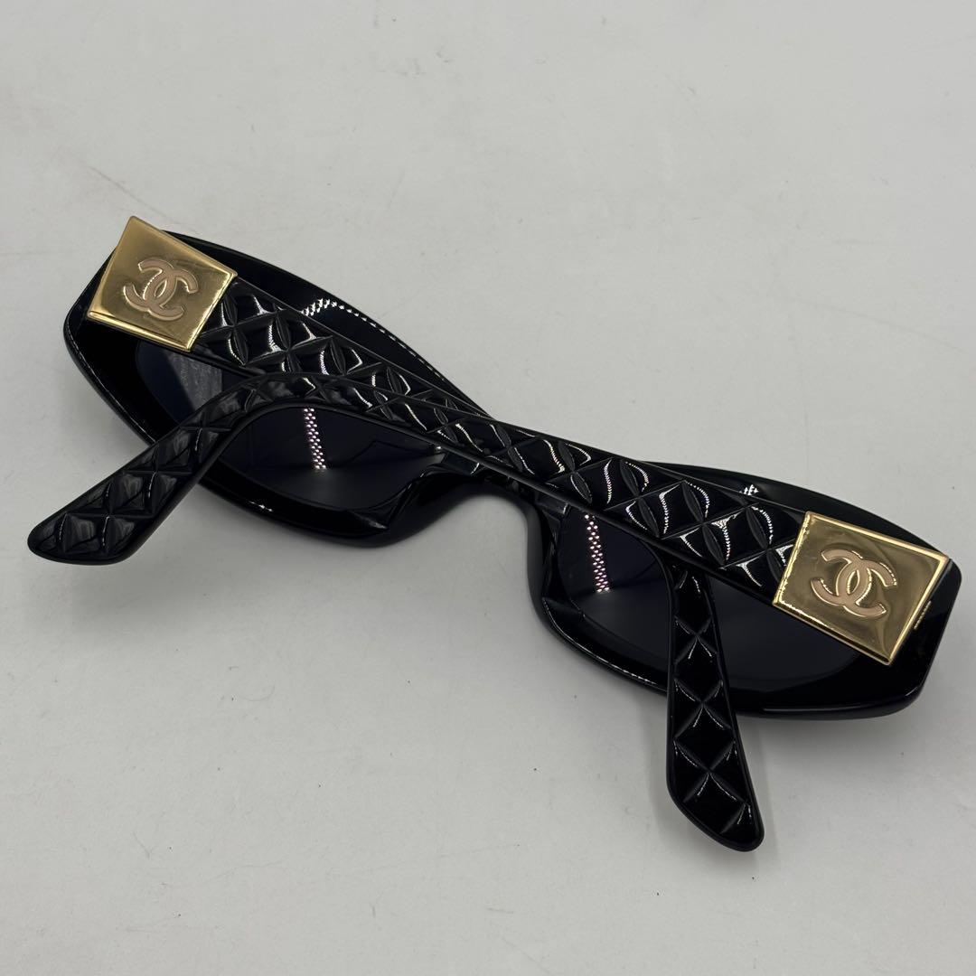 CHANEL シャネル　ココマーク　マトラッセ　サングラス 5014　度なし