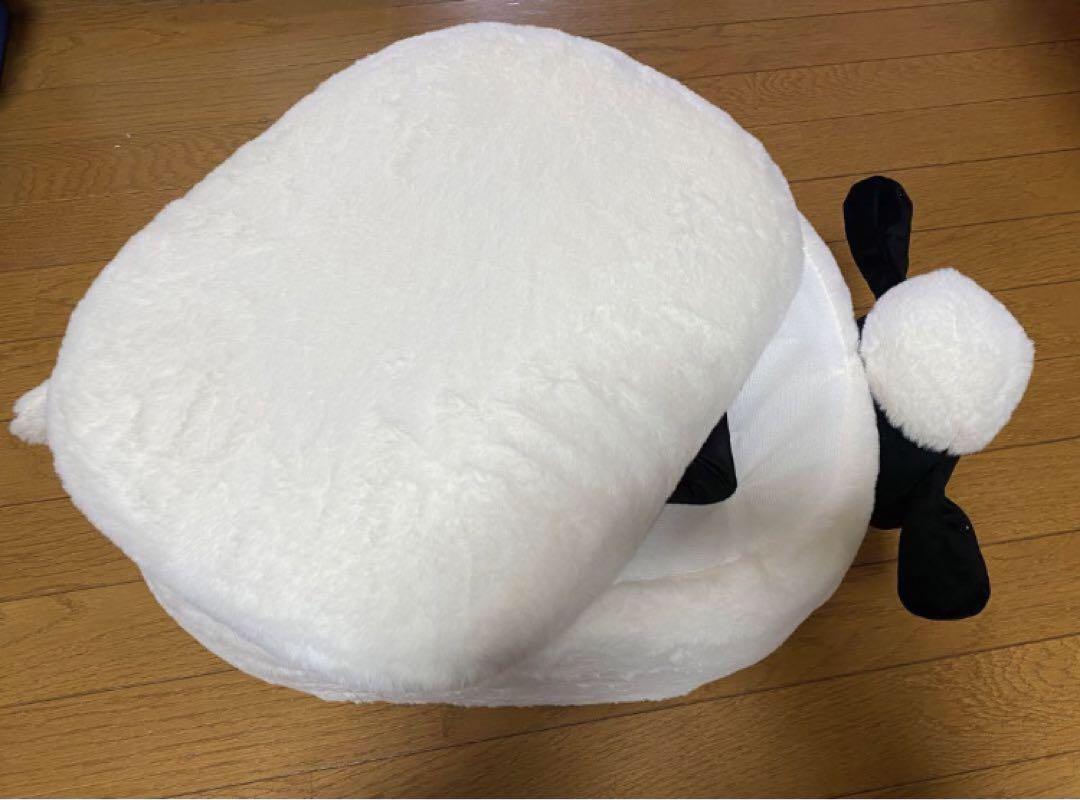 羊スツール 収納スツール ひつじのショーン 白色 スツール 椅子 オットマン