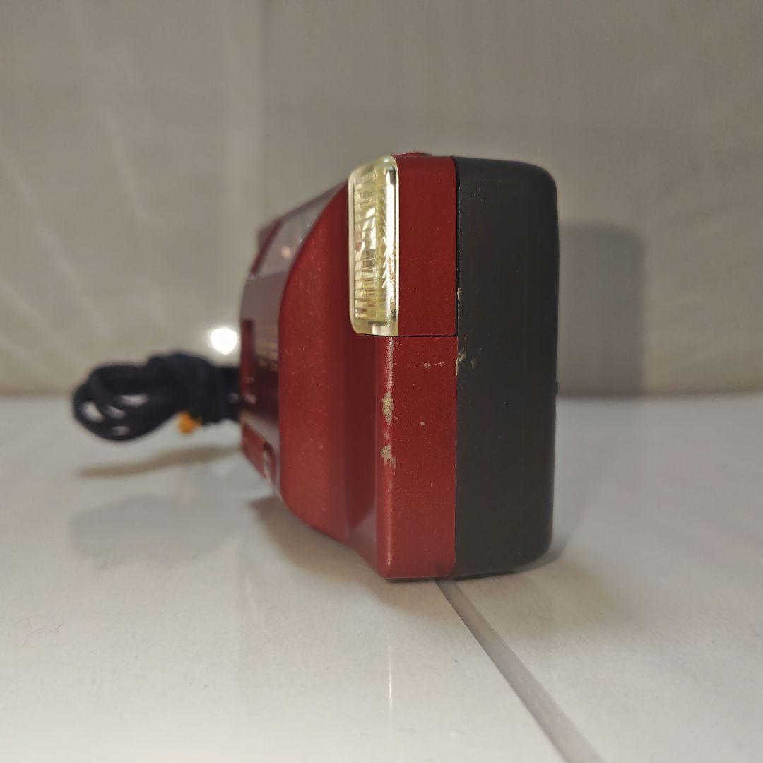 CANON Autoboy LITE QUARTZ DATE キヤノン 赤