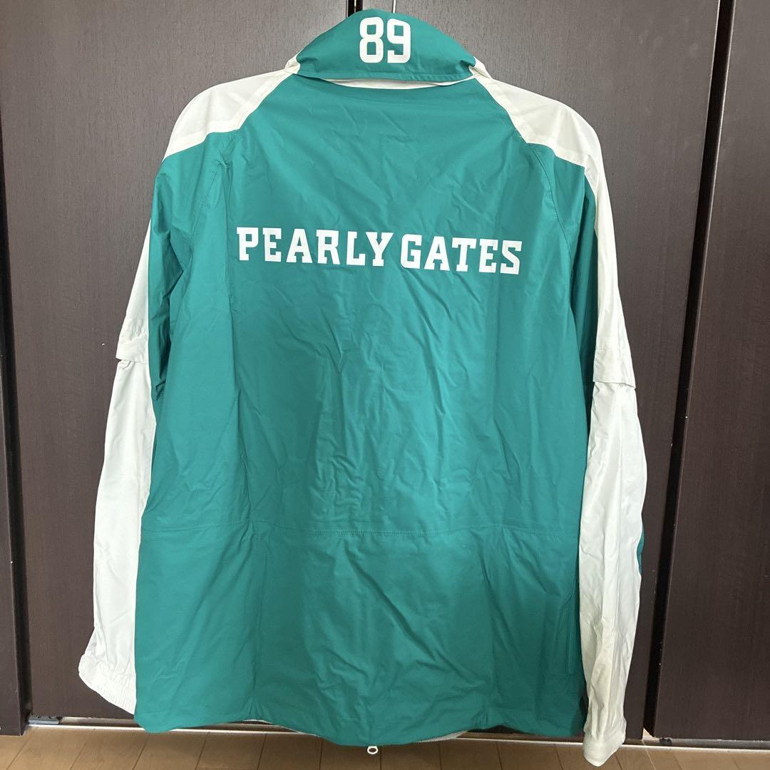 PEARLY GATES レインウェア 白緑 セットアップ 6 - メルカリ