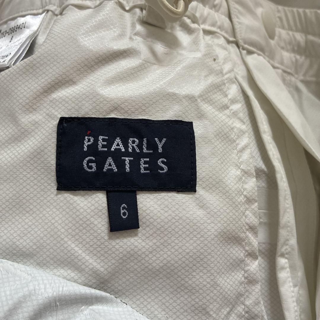 PEARLY GATES レインウェア 白緑 セットアップ 6 - メルカリ