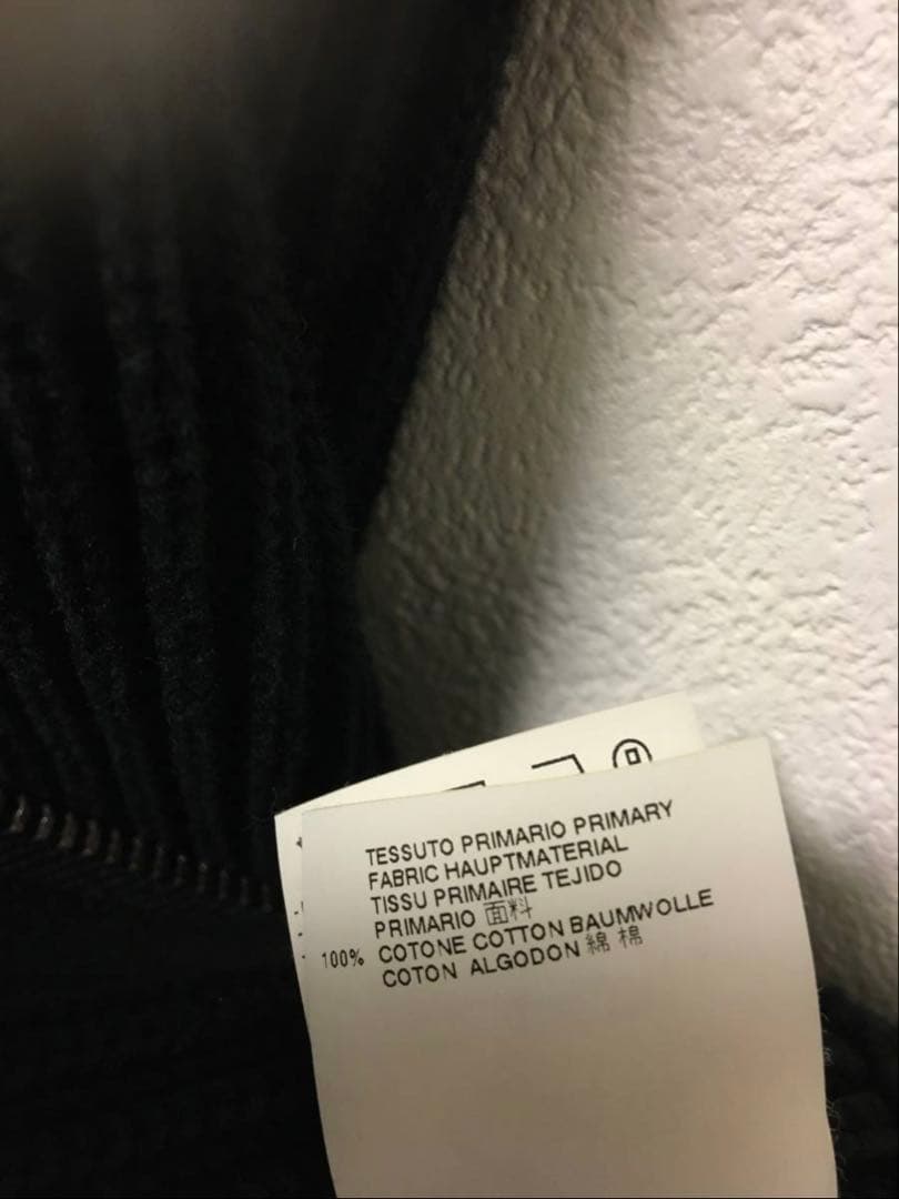 美品 マルジェラ 14 ドライバーズニットベスト ブラック イタリア製 美品 マルジェラ 14 ドライバーズニットベスト ブラック イタリア製