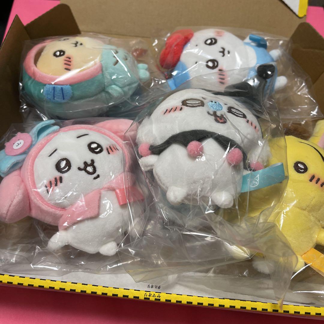 ちいかわ サンリオコラボ 5種 ぷちミニマスコット お顔厳選
