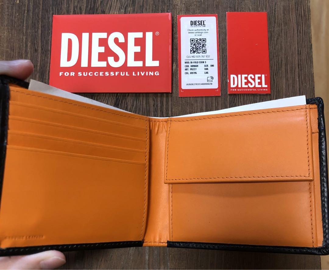 新品未使用　ディーゼル　diesel 二つ折り財布