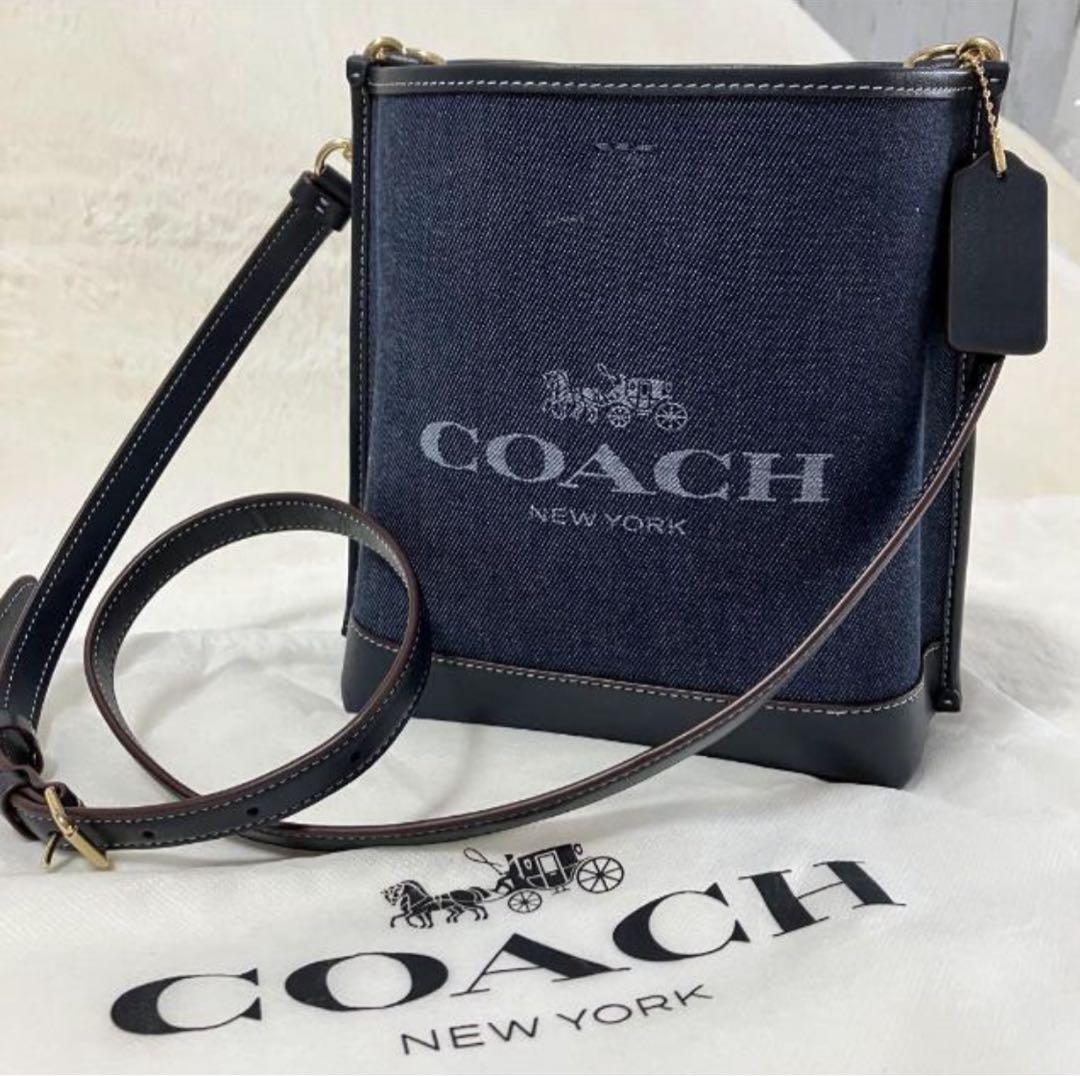 coach  ショルダーバッグ　コーチ　新品　レディース　デニム