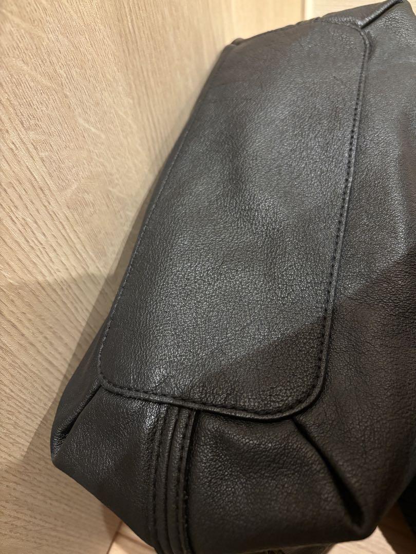 最終値下　クロエ　黒 レザー バッグ　エルシー