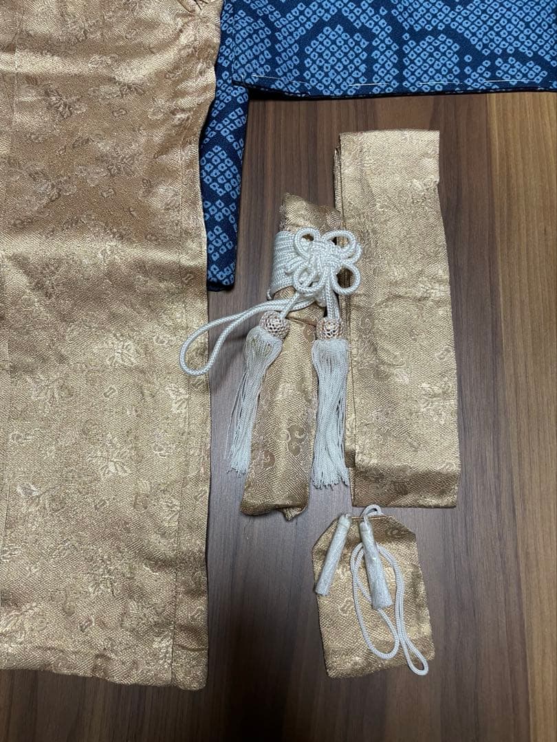 七五三 新品 着物 男の子 5歳 和服 長着 袴 草履 小物フルセット 七五三 新品 着物 男の子 5歳 和服 長着 袴 草履 小物フルセット