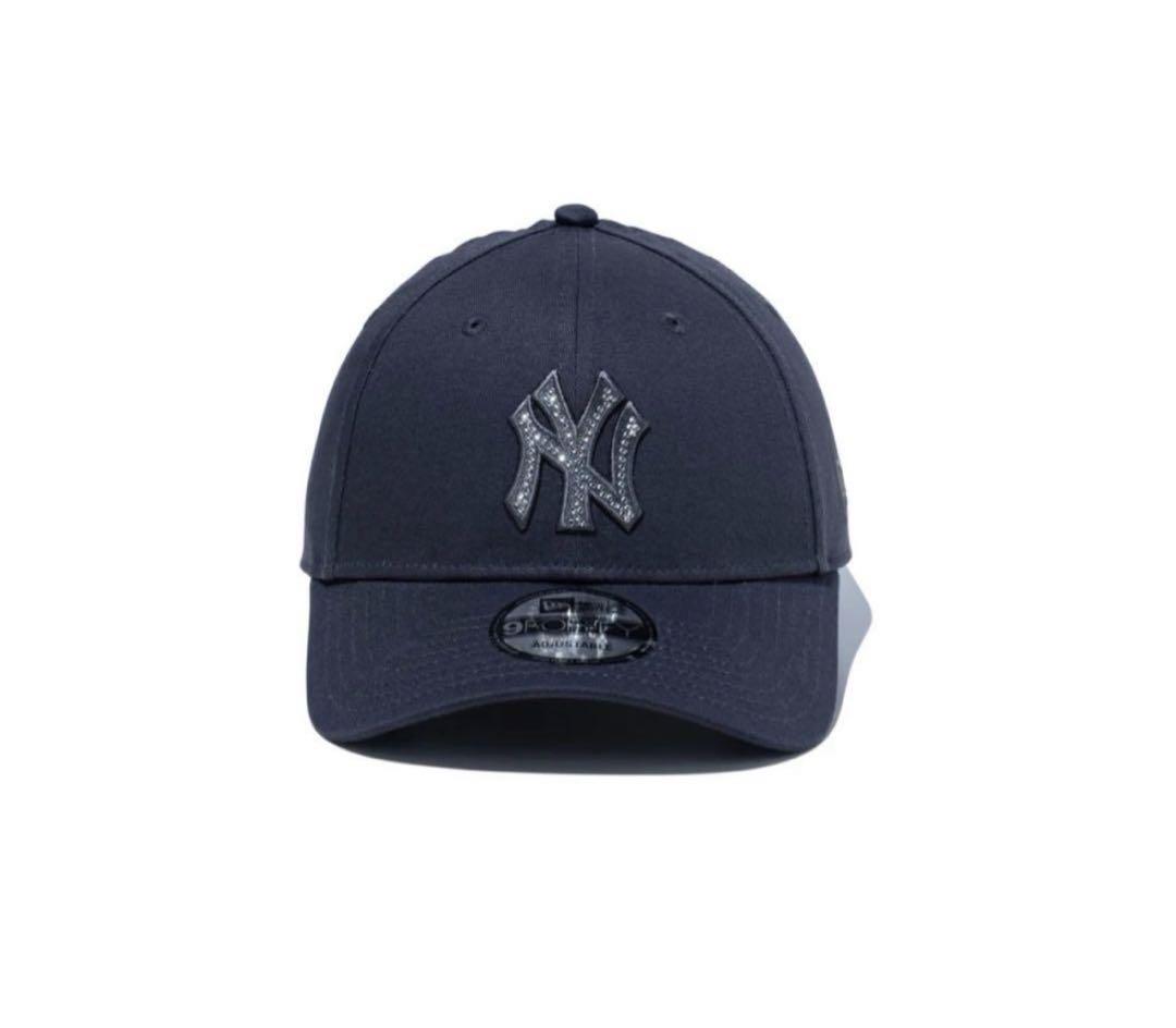 ニューエラ キャップ NY ニューヨークヤンキース ラインストーン 9forty
