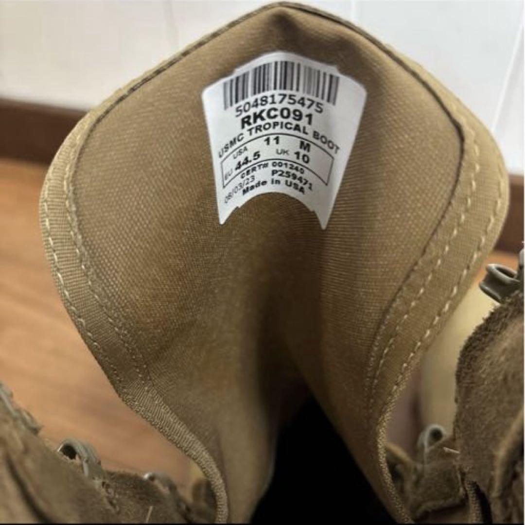 未使用品　米軍実物　ROCKY USMC TROPICAL BOOT 29cm㉑