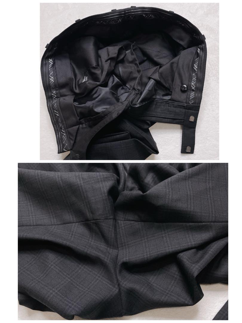 【ノバチェック柄】BURBERRY BLACK LABEL スーツ