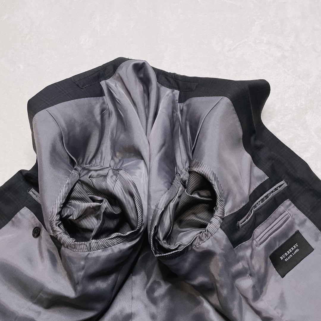 【ノバチェック柄】BURBERRY BLACK LABEL スーツ