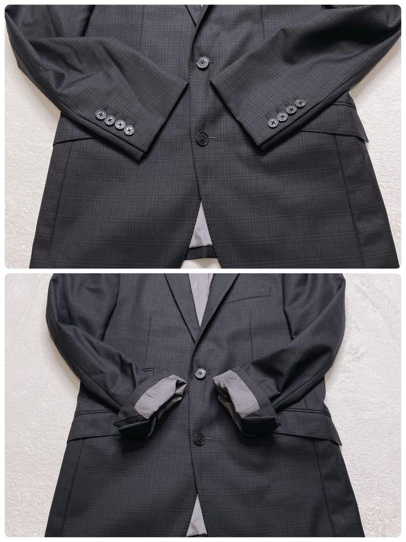 【ノバチェック柄】BURBERRY BLACK LABEL スーツ