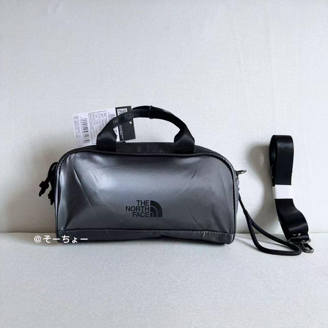 ノースフェイスバッグ ショルダーバッグ グロッシー ボストン
