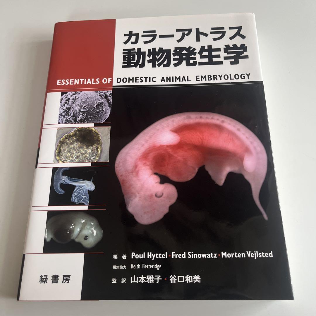 カラーアトラス動物発生学 健康・医学