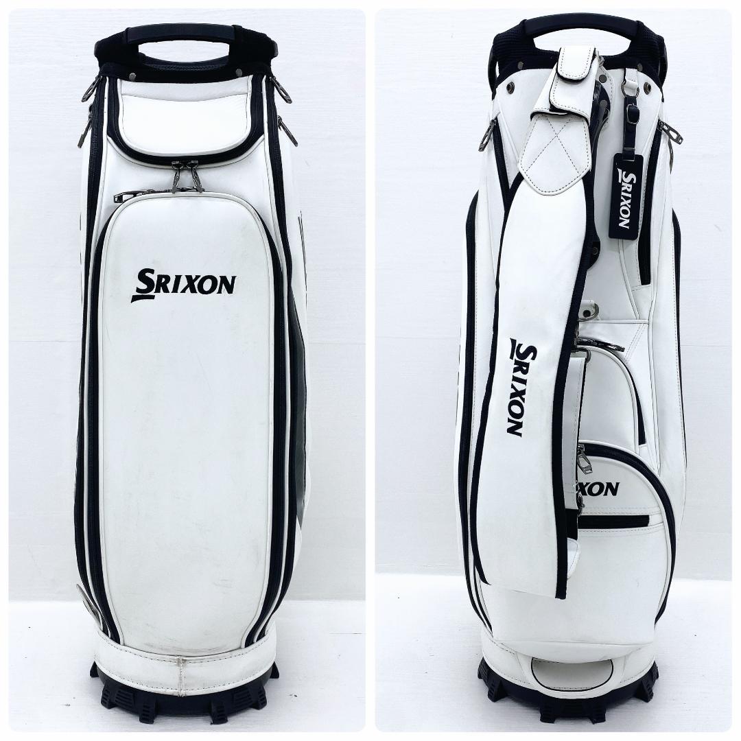 SRIXON スリクソン キャディバッグ ゴルフ GGC-164 ホワイト 白