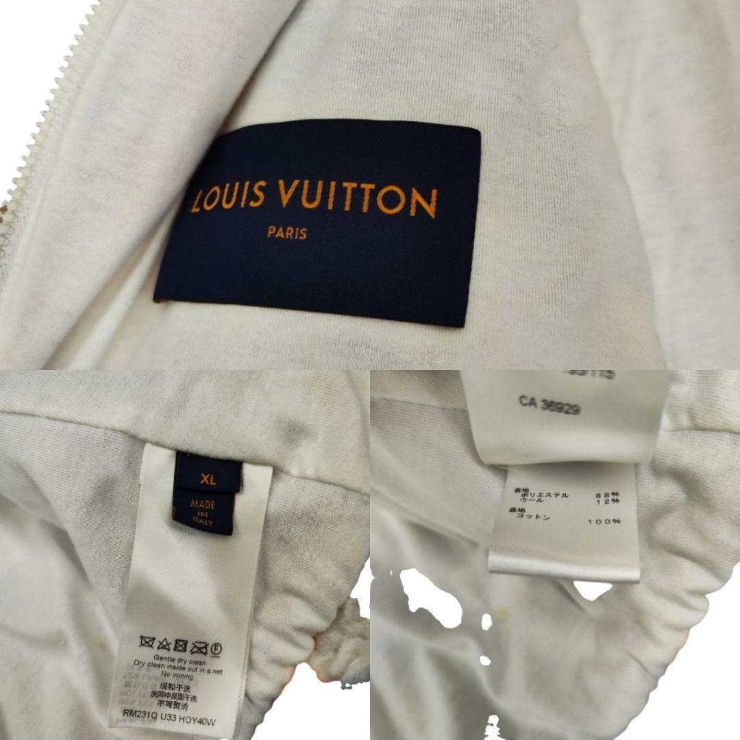23SS LOUIS VUITTON ルイヴィトン モノグラム カモ フリース 画像10