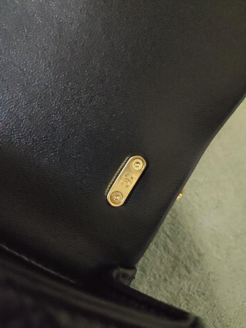 新作 シャネル CHANEL ミニフラップバッグ パールチェーン ミニマトラッセ 画像10