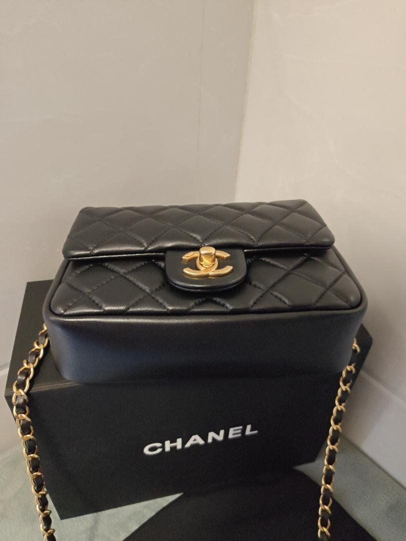 新作 シャネル CHANEL ミニフラップバッグ パールチェーン ミニマトラッセ 画像6