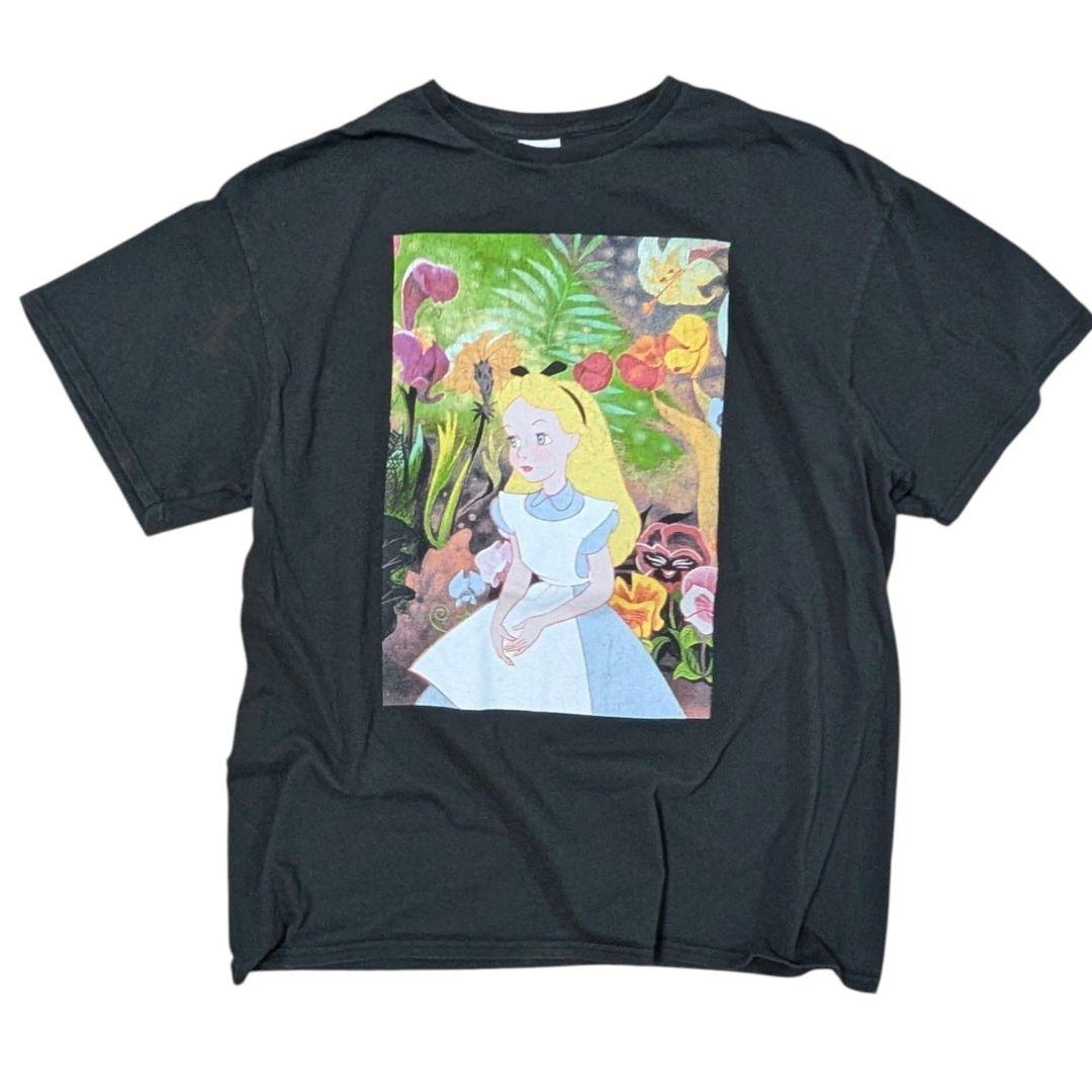 海外古着 USA古着 ディズニー 不思議の国のアリス アニメ Tシャツ