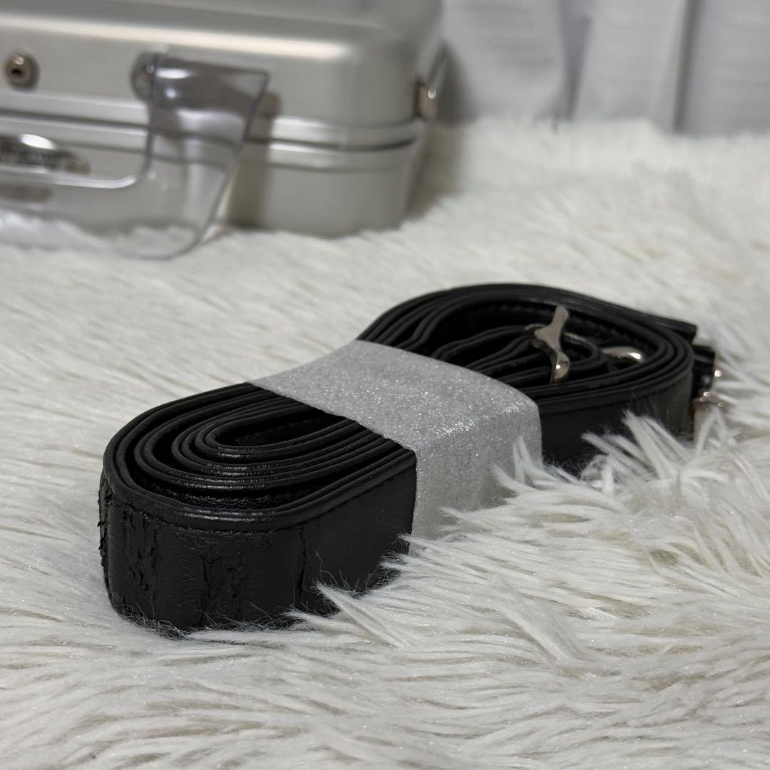 ⭐️極美品⭐️　ゼロハリバートン　ミニアタッシュケース　アルミ　クリアハンドル