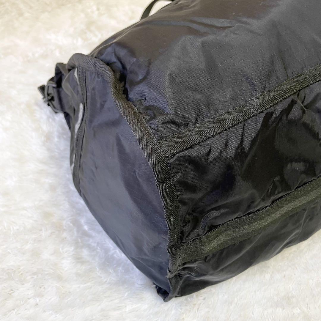美品☆レスポートサック ボストンバッグ 旅行かばん ナイロン ショルダー 黒