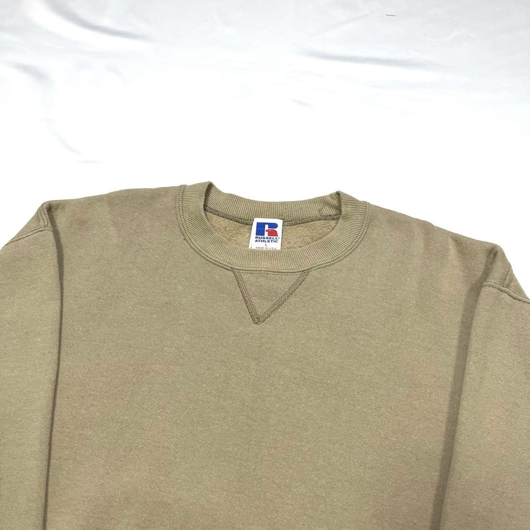 【RUSSELL】ラッセル　90s USA製 スウェット　無地　ノームコア