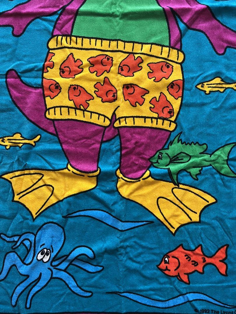 新品　バーニー　Barney ビーチタオル