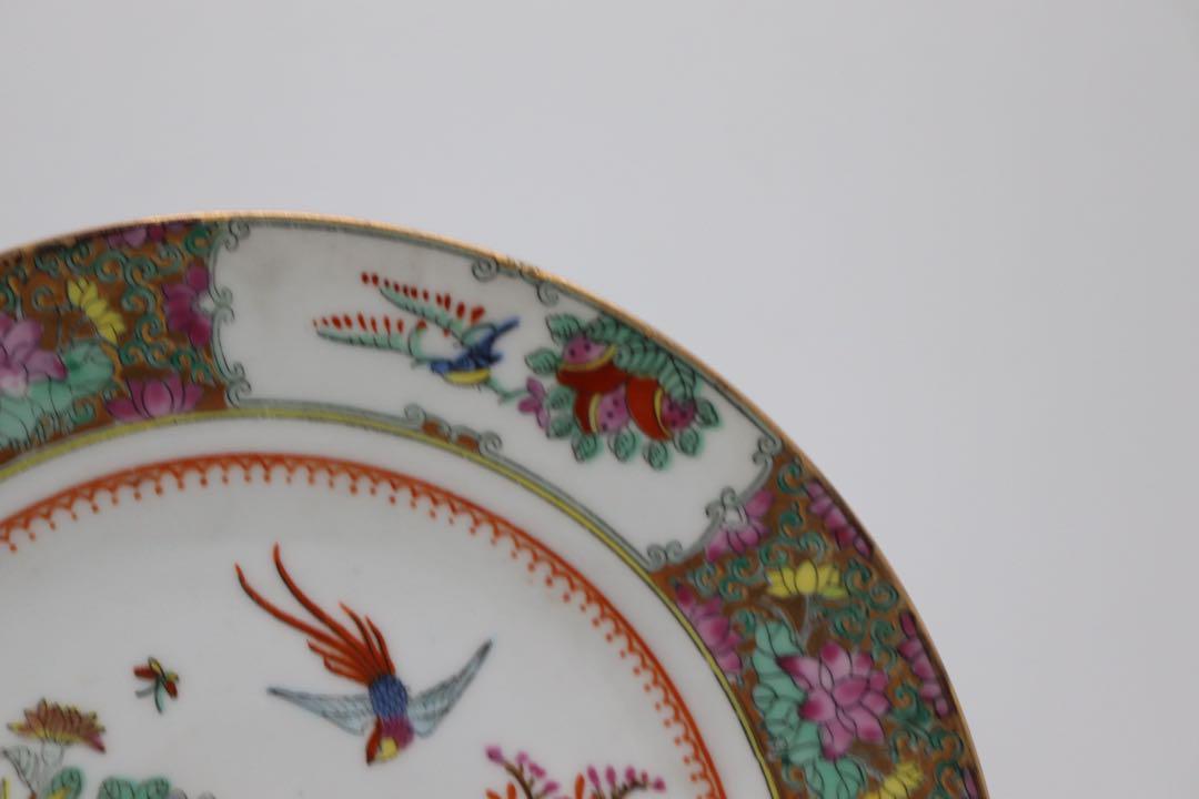 ツ　中国廣彩　花鳥紋大皿　60年代　皿立付　送料込み0316 中国 1960年代 廣彩 花鳥紋大皿 送料込み250726 - メルカリ