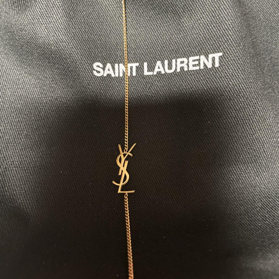 【国内即発】SAINT LAURENT YSL Logo ブレスレット SAINT LAURENT サンローラン ブレスレット アクセサリー YSL