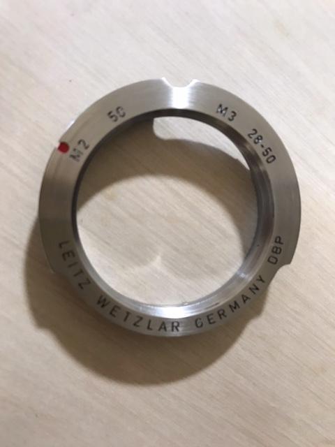 Leitz Wetzlar M/L変換リング M2 50/M3 28-50ブランド