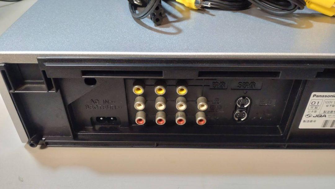 安心の日本製メンテナンス済高画質Panasonic S−VHSビデオ