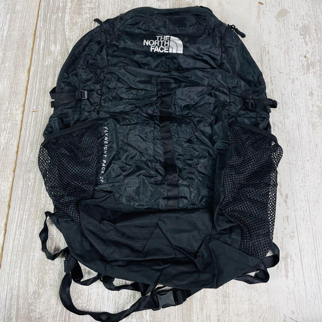 【美品】THE NORTH FACE フライウェイト パック 22 携帯バッグ